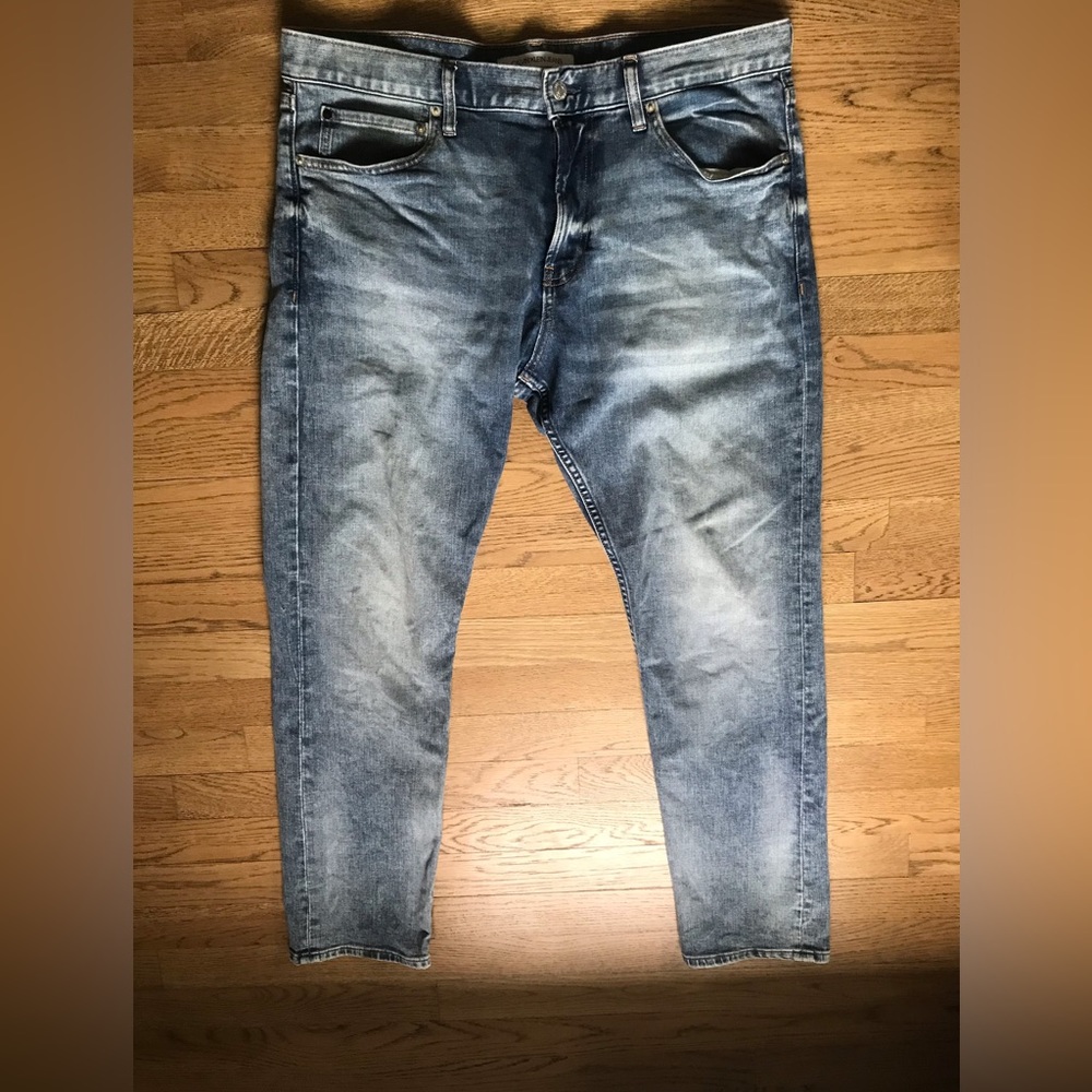 Calvin Klein slim blue jeans 36x30